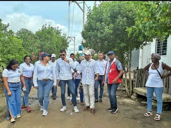 RECORRIDO DEL SECTOR 14 DE ENERO DEL CORREGIMIENTO DE BAYUNCA